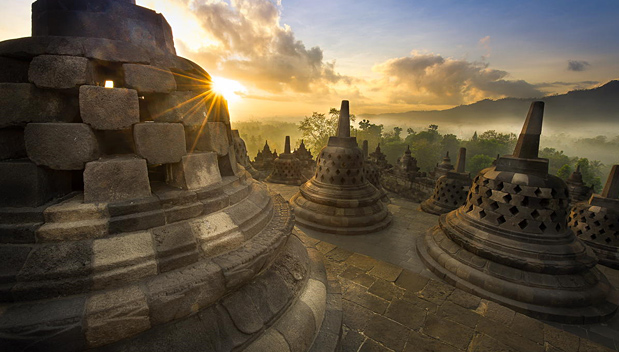De Borobudur tempel