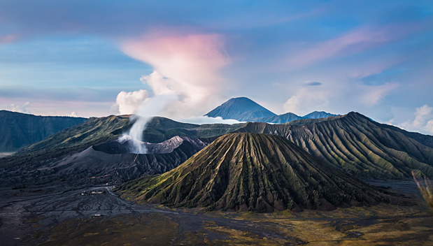 De Bromo vulkaan