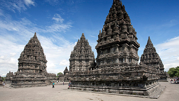 De Prambanan tempel