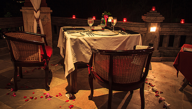 Romantisch dineren in het CasCades Restaurant