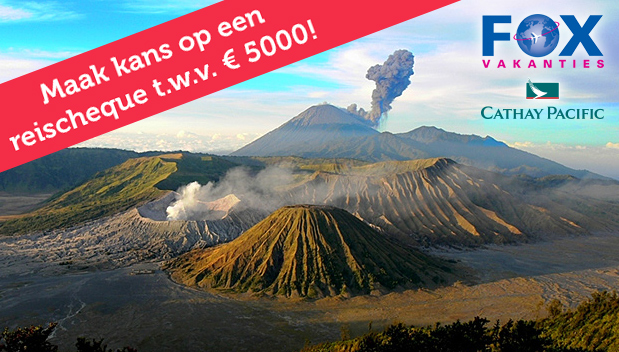 Boek een reis naar Indonesië en maak kans op een reischeque van €5000!