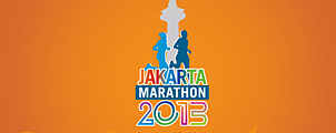 Marathon in Jakarta op 27 oktober 2013