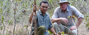 André Kuipers in Indonesië